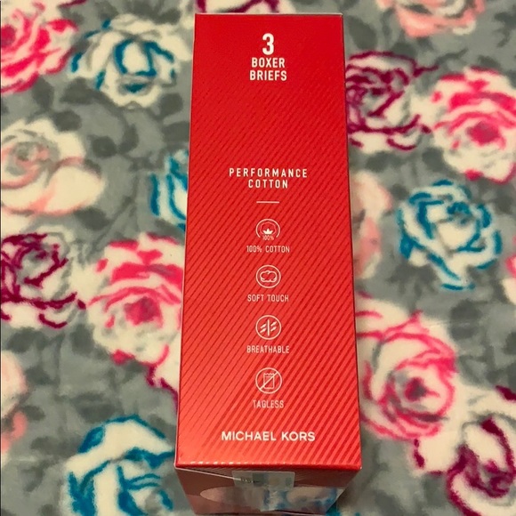 Michael Kors Performance Cotton 3 Boxer Briefs - Picture 7 of 8